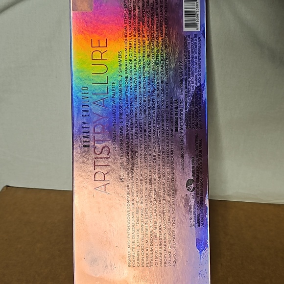 Beauty evolved artistry Allure 24 shade eyeshadow palette - Picture 5 of 5